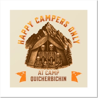 Happy Campers Posters and Art